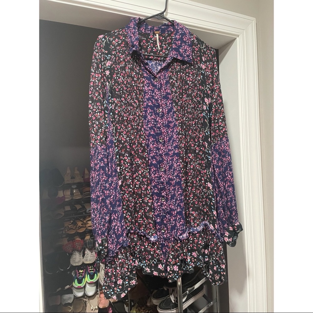 Free People Flower Tunic